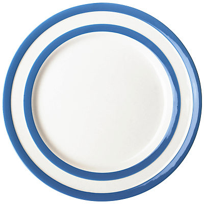 Cornishware Plate, Blue/White Cornishware Plate, Blue/White